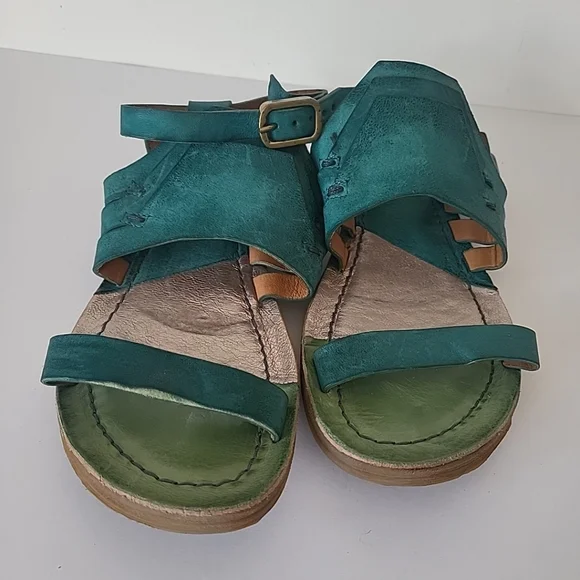 AS 98 Women's Leather Sandals Boho Style Size 38 - Picture 4 of 11